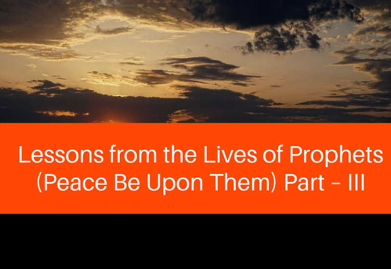 lessons from the lives of prophets